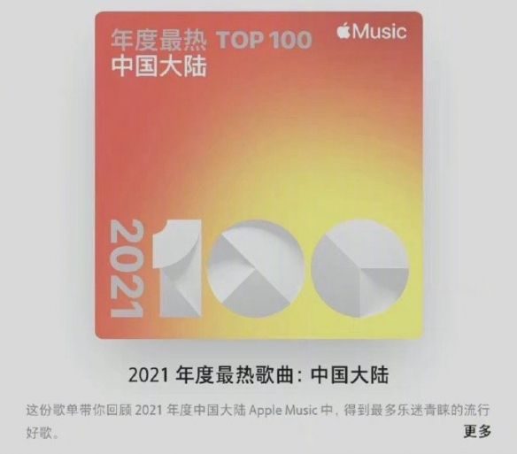 Apple Music发布中国Top100音乐榜 周杰伦占半壁江山爱游戏(图1)